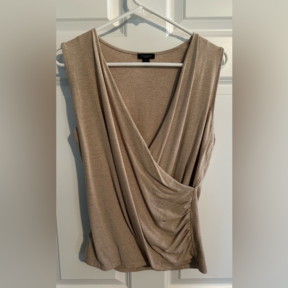 Tan Medium Ann Taylor Top